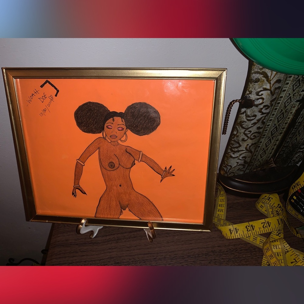 β£οΈ Outkast CD Inspired Art β₯οΈ (β₯ 9x12 Frame ΰ°) - Picture 7 of 12